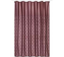Штора для ванной SWENSA FOLLY 180x200 см, каштановый, полиэстер BSC-90-96