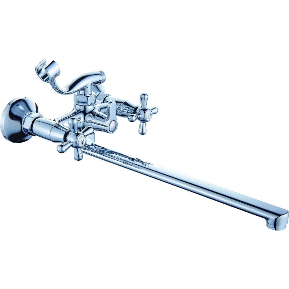 СмесительDiadonnaуниверсальный,спрямым,поворотнымизливомD80-223301