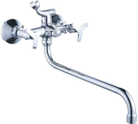 Смеситель Diadonna универсальный, с круглым изливом D80-225350