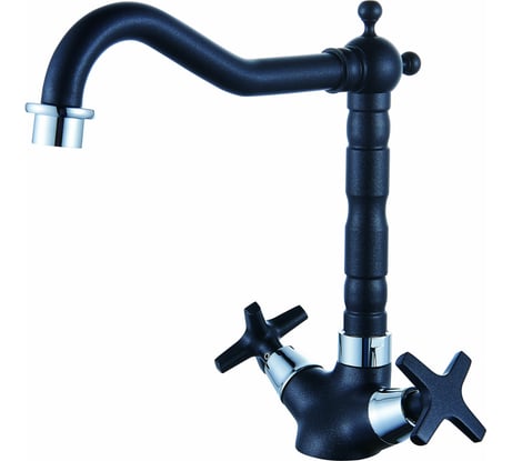 Смеситель для кухни Diadonna с высоким изливом D86-744351BL