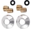 Смеситель с гигиенической лейкой Diadonna D87-228114W 2