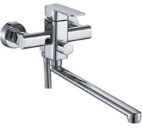 Универсальный смеситель Potato с плоским прямым изливом с переключателем душа P2206