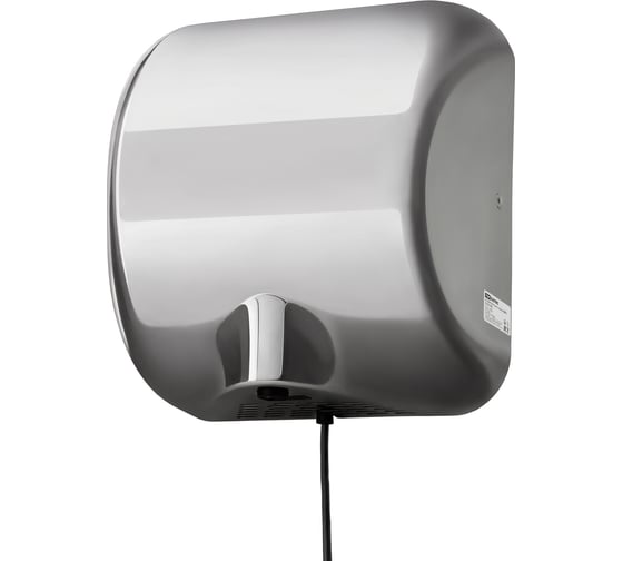 Электрическая сушилка для рук TDM ELECTRIC СЭР-3, 230 В, 1200 Вт, 100 м/с, антивандальная, хром, SQ2506-0003