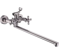 Универсальный смеситель Potato с плоским прямым изливом и перелючателем для душа P23314-1