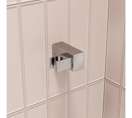 Держатель для душевой лейки IDDIS Agua хром глянцевый, поворотный, AGUCP00i53