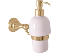 Дозатор для жидкого мыла RavSlezak фаянсовый, цвет золото MKA0303Z