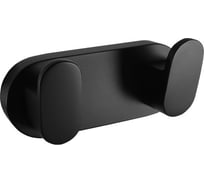 Крючок RavSlezak двойной, черный матовый YUA0106CMAT