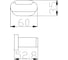 Крючок RavSlezak двойной, черный матовый YUA0102CMAT 4