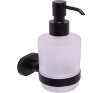 Дозатор для жидкого мыла RavSlezak стеклянный, черный матовый YUA0303CMAT