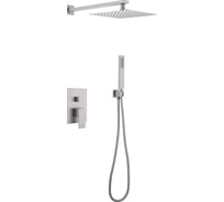 Душевая система ABBER Daheim скрытого монтажа без излива, сатин AF8219SP