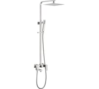 Душевая стойка ABBER Daheim с изливом, сатин AF8216SPL