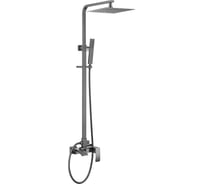 Душевая стойка ABBER Wasserfall с изливом, никель AF8616NGL