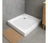 Поддон OLIVE'S MINO, квадратный B_MN-90PСS-SD-C