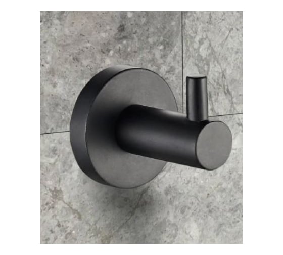 Крючок для ванной Raindrops Black 20588