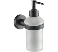 Настенный дозатор для жидкого мыла Raindrops Black 20583