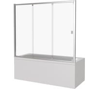 Шторка для ванны Good Door SCREEN WTW-130-C-CH ПД00100