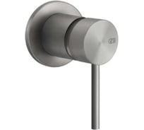 Смеситель встраиваемый однорычажный Gessi Flessa  на 1 выход, внешняя часть, цвет Steel Brushed 54019.239