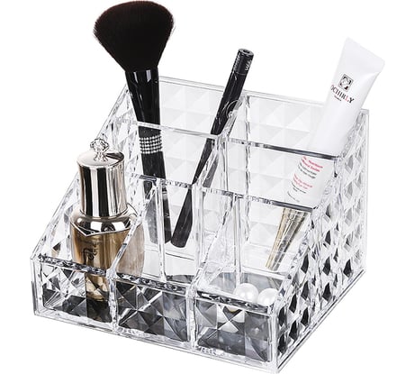 Акриловый органайзер для косметики HOMSU Diamond на 7 секций HOM-997