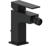 Смеситель для биде Paffoni ELLE с донным клапаном 1 1/4, чёрный матовый EL135NO 00253759