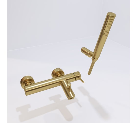 Смеситель для ванны Paffoni LIGHT короткий излив LIG023HGSP 00244514