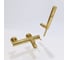 Смеситель для ванны Paffoni LIGHT короткий излив, золото LIG023HG 00244504 2