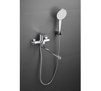 Смеситель для ванны BELZ длинный излив, латунь, хром B22679