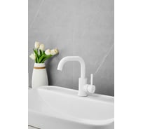 Смеситель для раковины BELZ белый B10810-8