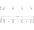 Планка с крючками BELZ 4 черный B91415-4 10