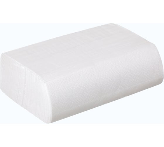 Полотенца листовые КЛИВЕР, Z-сложения, 2слоя, белый, 200л/пач, 20пачек 1029134