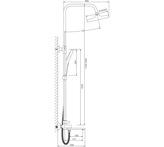 Душевая система BELZ B24672-7