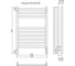 Электрический полотенцесушитель Terminus Енисей П9 500x700, sensor quick touch 4670078526281 3