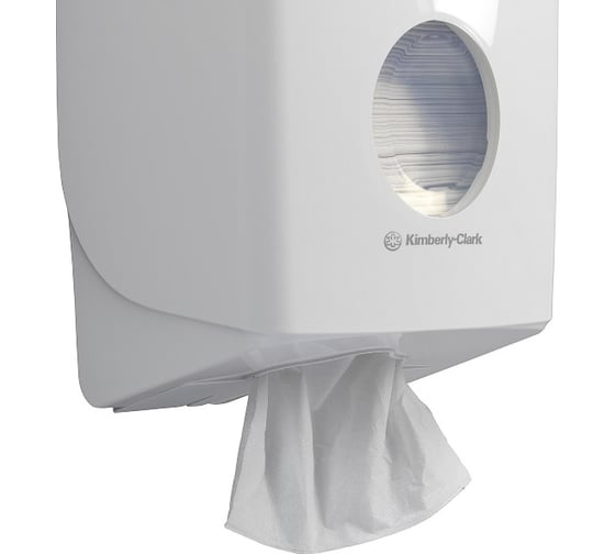 Диспенсер для туалетной бумаги Kimberly-Clark Aquarius белый 6946