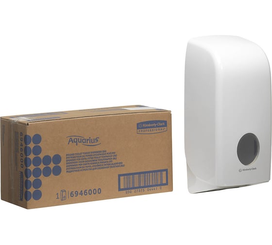 Диспенсер для туалетной бумаги Kimberly-Clark Aquarius белый 6946