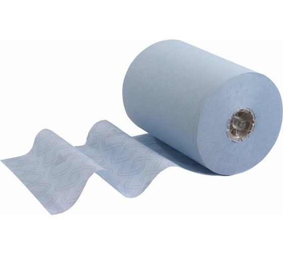Полотенца для рук Kimberly-Clark Scott Essential SLIMROLL синий 6696