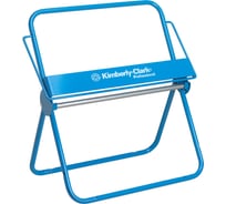 Настенный диспенсер для протирочных материалов Kimberly-Clark Professional большой рулон/синий 6146