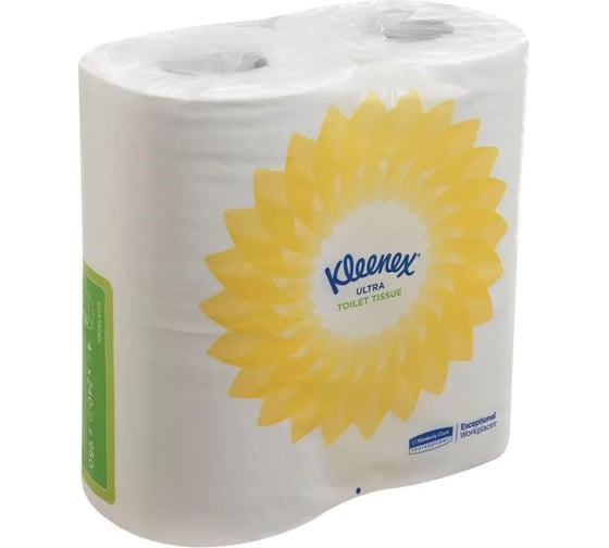 Туалетная бумага в рулонах Kimberly-Clark Kleenex маленький рулон/белый 8475