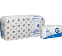 Туалетная бумага Kimberly-Clark Scott ESSENTIAL маленький рулон/белый 8519