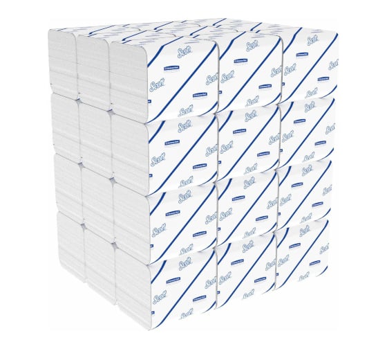 Туалетная бумага Kimberly-Clark Scott Control упаковка Bulk Pack/белый 8508