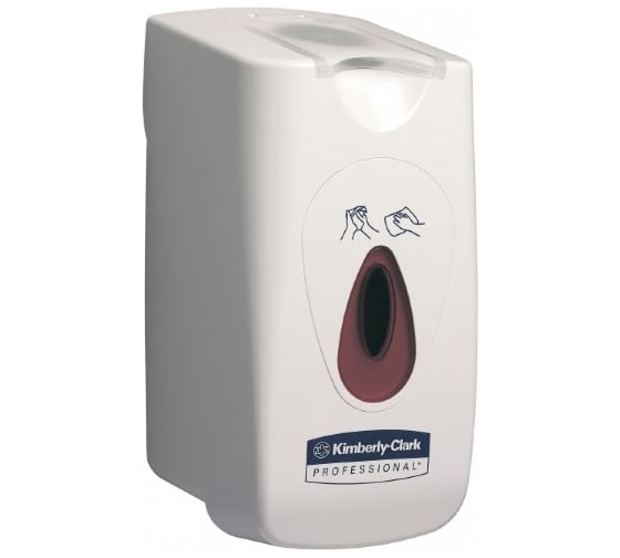 Диспенсер для протирочных салфеток Kimberly-Clark Professional маленький рулон/белый 7936 1