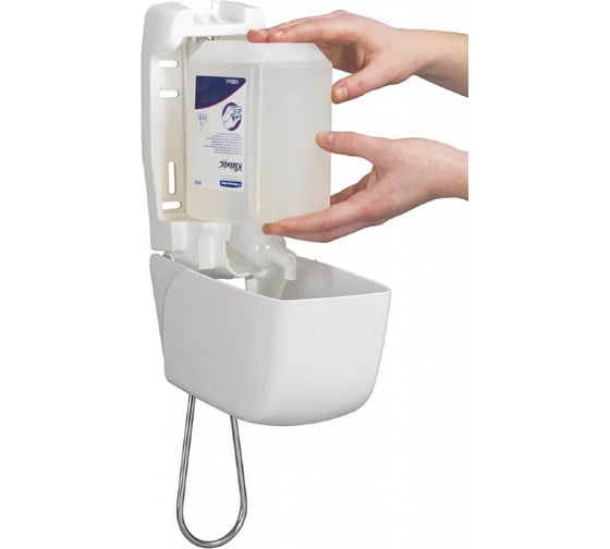 Диспенсер для моющего средства для рук Kimberly-Clark Aquarius картридж/белый /1 л 6955