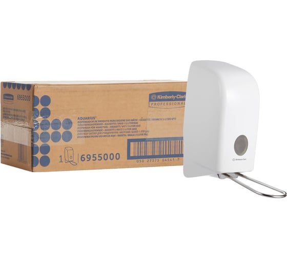 Диспенсер для моющего средства для рук Kimberly-Clark Aquarius картридж/белый /1 л 6955