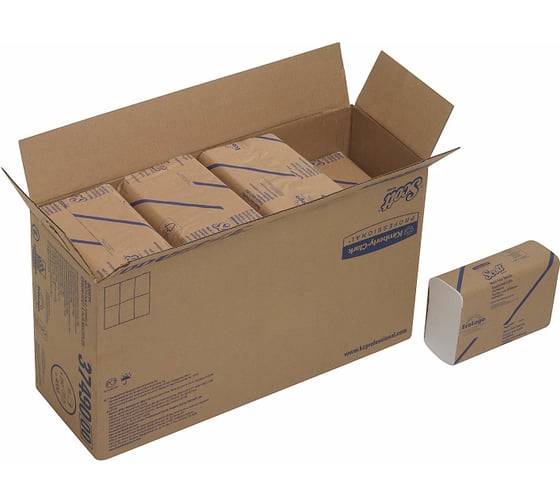 Полотенца для рук Kimberly-Clark Scott MultiFold/белый 3749
