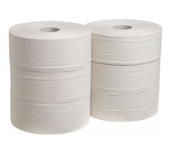 Туалетная бумага Kimberly-Clark Hostess NATURA Jumbo/белый/ 525 м 60 8002