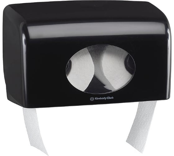 Диспенсер для туалетной бумаги Kimberly-Clark Aquarius маленький рулон/черный 7191