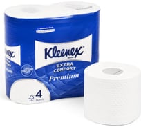 Туалетная бумага в рулонах Kimberly-Clark Kleenex маленький рулон/белый/160 8484