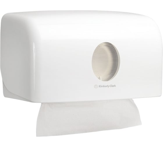 Диспенсер для сложенных бумажных полотенец Kimberly-Clark Aquarius MultiFold/белый/малый 6956