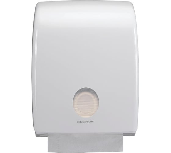 Диспенсер для сложенных бумажных полотенец Kimberly-Clark Aquarius С-образное сложение/белый 6954