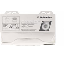 Индивидуальные покрытия на сиденье унитаза Kimberly-Clark Professional белый 6140