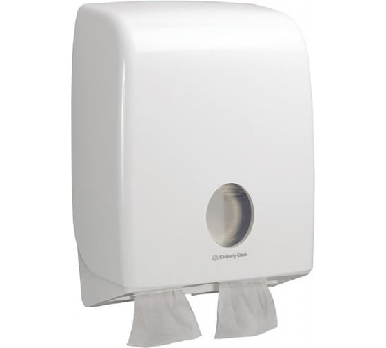 Диспенсер для туалетной бумаги Kimberly-Clark Aquarius упаковка Bulk Pack/белый 6990