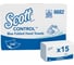 Сложенные полотенца для рук Kimberly-Clark Scott CONTROL синий/средний 6682 1